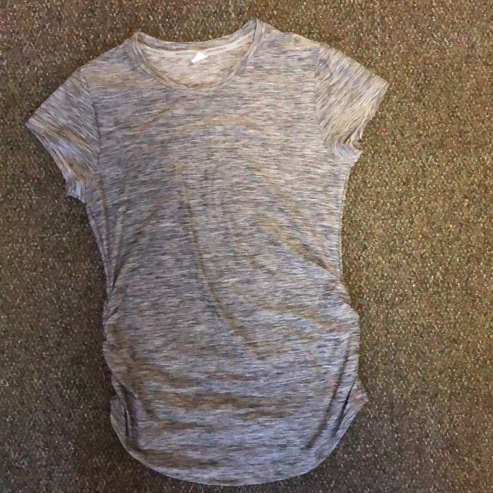 Heather Gray New Balance Workout Top